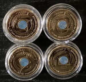 4 X 2022 $2 Coin 75th Anniversary of Peace Keeping Uncirculated UNC Fr RAM Roll