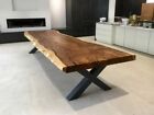 Customized Wooden Live Edge Table Natural Wood Dining Table Coffee Table Top