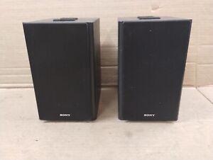 PAIR OF SONY SS-SBT100 WIRED BOOKSHELF SPEAKERS TESTED WORKS