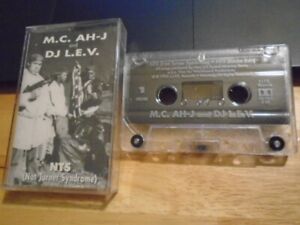 MEGA RARE OOP M.C. Ah-J & DJ L.E.V. CASSETTE TAPE hip hop rap NTS Chicago IL '92