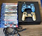 Sony PlayStation 4 2TB CUH-1115A Console - w/ 15 Games, 2 Dualshock, Cables