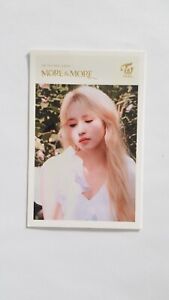 MINA Official Photocard TWICE Album MORE AND MORE Kpop Authentic