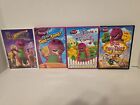 Barney DVD lot of 4: Best Fairy Tales, We Love Our Family, Great Adv, Can You Si