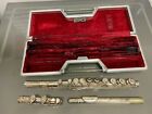 3 lot W.T. Armstrong 102 Flutes + Elkhart 4001 Clarinet selling has parts