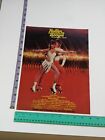 Vintage Clipping - Linda Blair drawing Roller Boogie release Print ad 70's