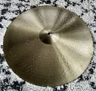Vintage 19.5” Meinl Camber Ride Crash Cymbal 1640g West Germany See VIDEO
