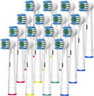 16 Pack Electric Toothbrush Replacement Heads for Oral B Braun