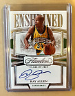 2022-23 Panini Flawless Ray Allen Enshrined On Card Autograph Auto Silver /25
