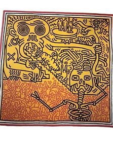 Keith Haring - Signed and Numbered Lithograph (Edition of 150) - Original Art