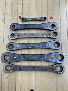Craftsman’s Wrench Ratcheting Box End 6 Piece Set.