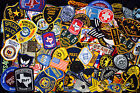 100 Pack NEW Vintage Police Security Sheriff EMT Fire Military Americana Patches