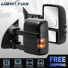 Power Heated LED Signal Tow Mirrors For 99-07 Ford F250 350 450 F550 Super Duty (For: More than one vehicle)