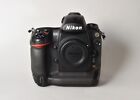 Nikon D3 Digital Camera BLACK Box, battery & charger Used