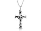 Montana Silversmiths Necklace Mens Farrier's Faith Cross 22