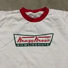 Vintage Rowing Crew T Shirt Krazy Krew Row Like Nuts Men’s S Ringer 90s Funny