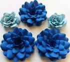 Paper Flowers 3-D Handcrafted Wedding DIY Party Decor Craft Small Backdrop 5 pcs