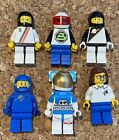 Vintage LEGO Spaceman Astronaut  Minifigure Lot of 6 Figs Lunar Rover Researcher