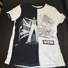 NWOT Official Freddie Mercury’s Queen Band Concert Tour Ringer Shirt sz XL B&W