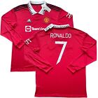2022/23 Manchester United UCL Home Jersey #7 Ronaldo XL Long Sleeve NEW