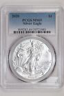 2020 1 OUNCE SILVER AMERICAN EAGLE PCGS MS69