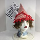 House witch hat, wizard, pointy hat, elf, gnome, fairy cap, L, Geechlark 6296