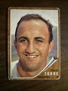 1962 Topps - #303 Frank Torre