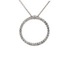 Roberto Coin 0.26ctw Diamond Circle of Life Pendant Necklace in 18K