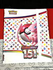 NEW Pokemon Mew Scarlet & Violet 151 Official Binder 20 Pages (Free Ship)