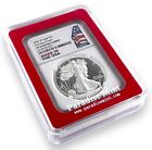 2023 W Silver Eagle Proof NGC PF70 UC First Day Made In USA Holder w/Red Case