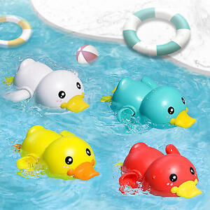 Wind up Duck Bath Toy Wind up Swimming Duck for Kids Baby Toddler Pool Toy