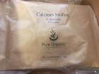 Calcium Sulfare (Gypsum) Food Grade, Organic 11 oz, 0.69Ib. Home Brew, TOFU.