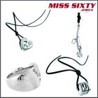 Authentic MISS SIXTY Ladies Fashion Jewelry Love Pendant Set Ring