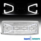 Fits 2009-2014 Ford F150 Chrome Raptor Style Mesh Hood Grille w/ LED Light Strip (For: 2014 Ford F-150)