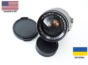 VTG Mir-1 Automat f/2.8 37mm lens For Kiev 10, Kiev 15, with custom adapter M42