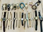 LOT OF 27 Mixed Brand Watches Parts/Repair/Collect UNTESTED Dakota Bulova Elgin