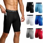 Men Gym Tight Pocket Leggings Compression Shorts Fast Dry Pant Running Shorts