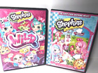 Shopkins DVD's- Lot of 2-Chef Club and Wild-Kids /Family- Movies -Free Shipping