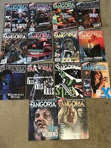Fangoria Vol 2 14 Issue Lot #2, #5-17 Horror Magazine Godzilla King Kong Scream