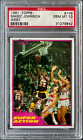 1981 Topps #109 Magic Johnson West PSA 10 Los Angeles Lakers HOF