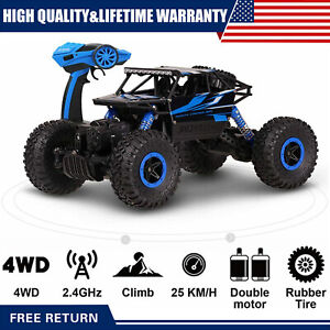 RC 4WD Brushless Off-Road Monster Truck 2.4G Remote Control Buggy Crawler Car US