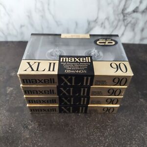 Maxell XL II 90 Cassette Tapes