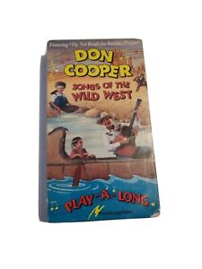 SEALED DON COOPER Songs of the Wild West VHS 