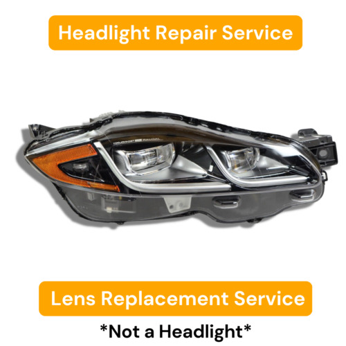 2016-2019 Jaguar XJ XJL XJR Right RH Headlight Lens Replacement Repair Service (For: 2016 Jaguar XJ)