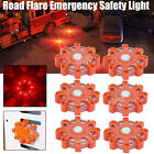 2-20 Pack LED Road Flares Emergency Lights Roadside Safety Beacon Disc Flashing