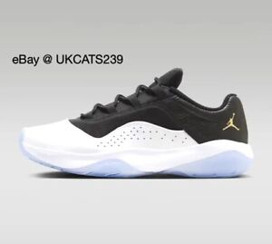 Nike Air Jordan 11 CMFT Low Black Metallic Gold White DN4180-070 Men's Shoes NEW