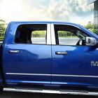 Chrome Pillar Posts for Dodge Ram 2009-2018 4pc Set Window Door Trim Cover Kit (For: More than one vehicle)