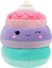Squishmallows Original 14-Inch Peony Unicorn Pancakes with Whipped Cream - Large