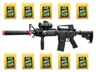 bt-m83+50000bb 250 fps lpeg full auto electric power airsoft gun with tactica