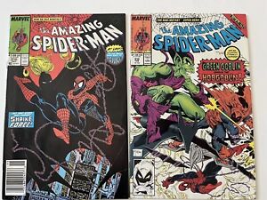 Amazing Spider-Man 310 + 312 Todd McFarlane Inferno X-men 2 Comic Lot