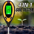 LCD Digital PH Soil Tester Water Moisture Temperature Sunlight Test Meter Plant